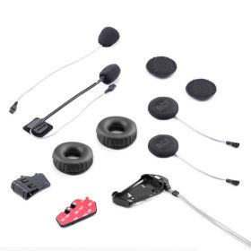 Accessories Kit for installing MIDLAND RUSH RCF and BTR1 ADV Intercom in helmet