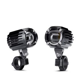 Pair of LED Auxiliary Lights MIDLAND for Crash Bar Approved Waterproof