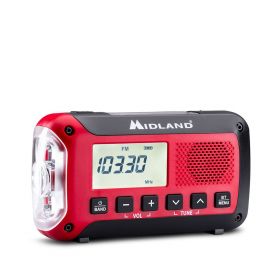 Notfallradio mit Bluetooth-Powerbank MIDLAND ER250 BT