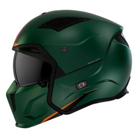 Modular Helm MT Helmets Streetfighter SV S Solid A6 Grün Matt