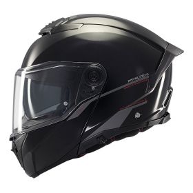 Casque Modulable MT Helmets Atom 2 SV Solid A1 Noir Brillant