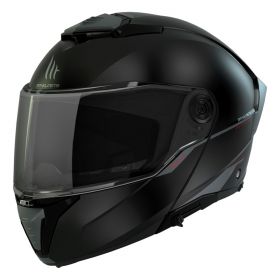 Casque Modulable MT Helmets Atom 2 SV Solid A1 Noir Mat