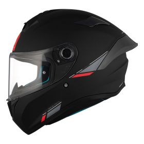 Casco Integrale MT Helmets Targo S Solid A1 Nero Opaco