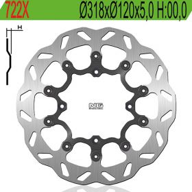 BREMSSCHEIBE NG 722X 320MM SCHWIMM- X HUSQVARNA 250 TE 2002-2013