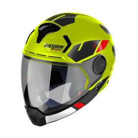 Dual Road Helmet NOLAN N30-4 VP Blazer 032 Giallo Lime Nero Rosso
