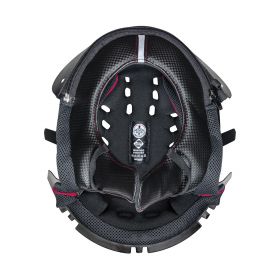 Interno Casco CLIMA COMFORT Taglia L Nero Rosso NOLAN N33 / EVO Cerniera dal 2016