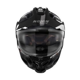 Dual Road Helmet NOLAN X-552 U Pure Carbon N-COM 101 Glossy Black