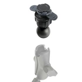 Connettore DuoLock Optiline Titan Ball Head con sfera da 25mm/1 pollice