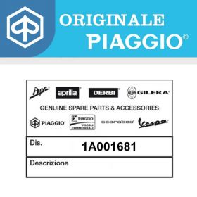 PIAGGIO 1A001681 Cylinder head