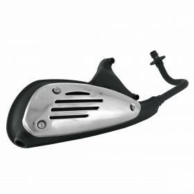 PIAGGIO steel muffler with heat shield