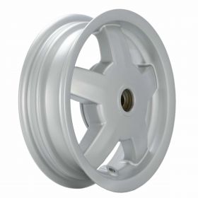 Rear Rim PIAGGIO 10 in Cast Aluminum Silver