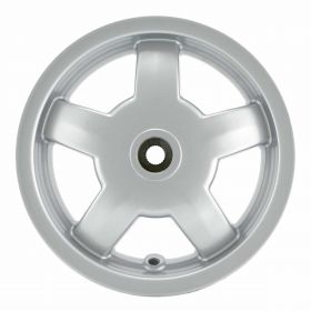 Rear Rim PIAGGIO 10 in Cast Aluminum Silver