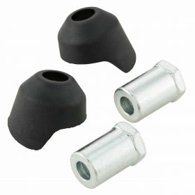 PIAGGIO adapter for 26.5 mm mirrors with included support rubber