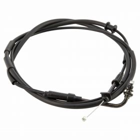 Black Zinc Plated Steel Throttle Cable PIAGGIO