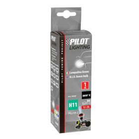 HID Pilot Xenon Motorcycle Bulb 8,000K H11 12/24V ultra-white light beam