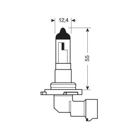 Lampada Alogena Pilot Blu-Xe HB4 9006 51W 12V P22d 2pz