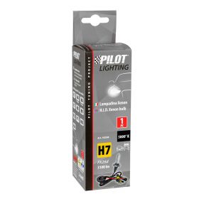 HID Xenon Motorcycle Bulb Pilot 5,000K H7 12/24V ultra-white light beam