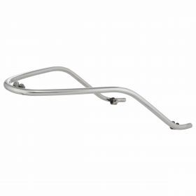 Single bar front chrome metal bumper