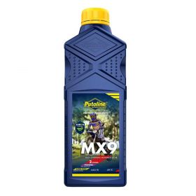 Olio Miscela 2 Tempi Putoline MX9 100% Sintetico Motocross Racing 1 litro