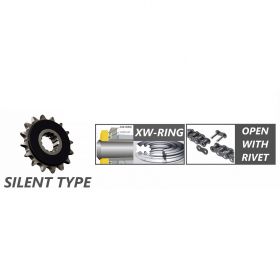 TRANSMISSION KIT SILENT RK 525ZXW BKR