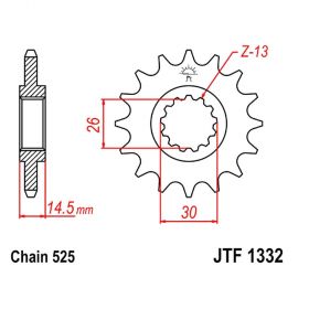 Kit Nettoyant Chaîne moto JMC , Partie Cycle, Transmission