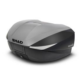 Abdeckung für SHAD SH58X Motorrad-Topcase titangrau