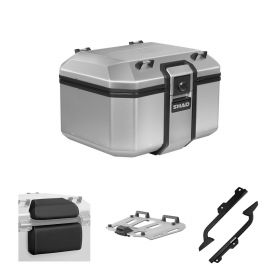 SHAD TERRA TR48 Topcase-Kit Aluminium 48L mit Gepäckträger