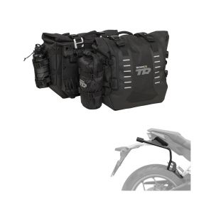 SHAD TERRA TR40 Side bags kit black 32L with 3P frames