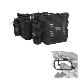 SHAD TERRA TR40 Side bags kit black 32L with 4P frames