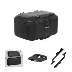 SHAD TERRA TR55 Top case kit Pure Black 55L with rear rack