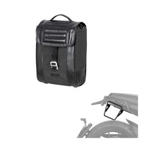 SHAD SR38 Seitentasche-Kit schwarz 10L mit SR-Halterung