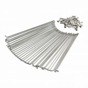 Raggio GPO acciaio inox per cerchione 17 ruota anteriore l=178 mm 2,9 mm con nipplo