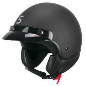 Casco Demi Jet SKA-P 1FHA SMART MONO Nero Opaco