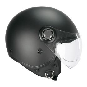 Casque Demi Jet SKA-P 1SHE ZEN BASIC Noir Mat