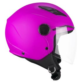 Child Motorcycle Jet Helmet SKA-P 2MHA POD MONO Matte Fuchsia