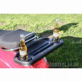 SLUK Kit for PIAGGIO luggage rack 53x21 cm black plastic