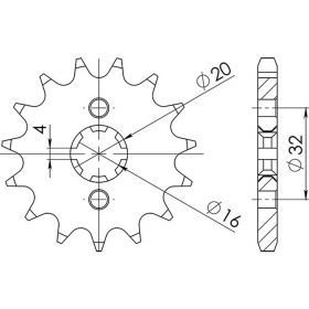 Ritzel SUNSTAR 54.2121114