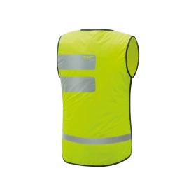 Gilet de vision T.UR fluorescent jaune haute visibilité avec approbation européenne