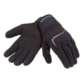 TUCANO URBANO MIKY Summer Gloves Gradient Cyan Synthetic Suede Palm