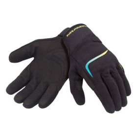 TUCANO URBANO MIKY Summer Gloves Gradient Yellow Synthetic Suede Palm