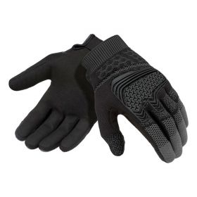 TUCANO URBANO SUPERMANO Sommerhandschuhe Schwarze Synthetik-Suede-Handfläche