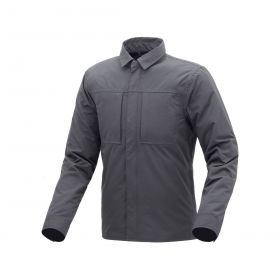 TUCANO URBANO Simon Laminated Jacket Dark Gray Shirt Cut