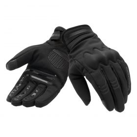 CE-Handschuhe 12 Monate TUCANO URBANO Turbo Schwarz mit synthetischer Wildleder-Handfläche