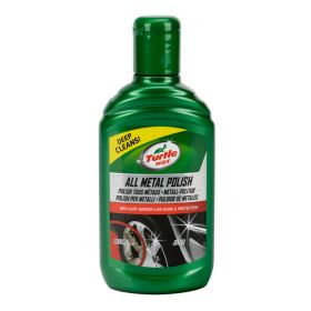 Turtle Wax Liquid Polish for Metals 300ml for Chrome and Metal Surfaces