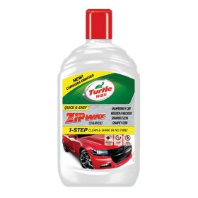 Turtle Wax Zip Wax 500ml Shampoo Wax cleans shines and adds a layer of wax