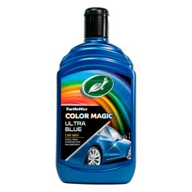 Turtle Wax Color Magic Cire Protectrice avec Couleur 500ml Bleu