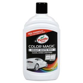 Cera protettiva Turtle Wax Color Magic con colore 500ml Bianco