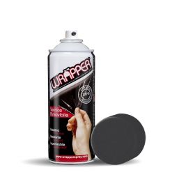 Removable Spray Film Wrapper 400ml Metallic Black