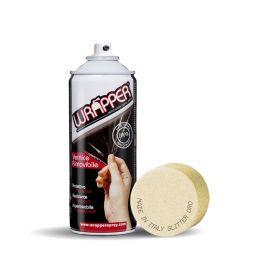 Removable Spray Film Wrapper 400ml Gold Glitter