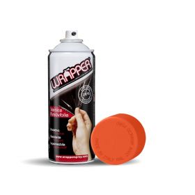 Removable Spray Film Wrapper 400ml Pure Orange Ral 2004